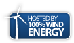 This site is Eco-Friendly, Hosted by 100% Wind Energy